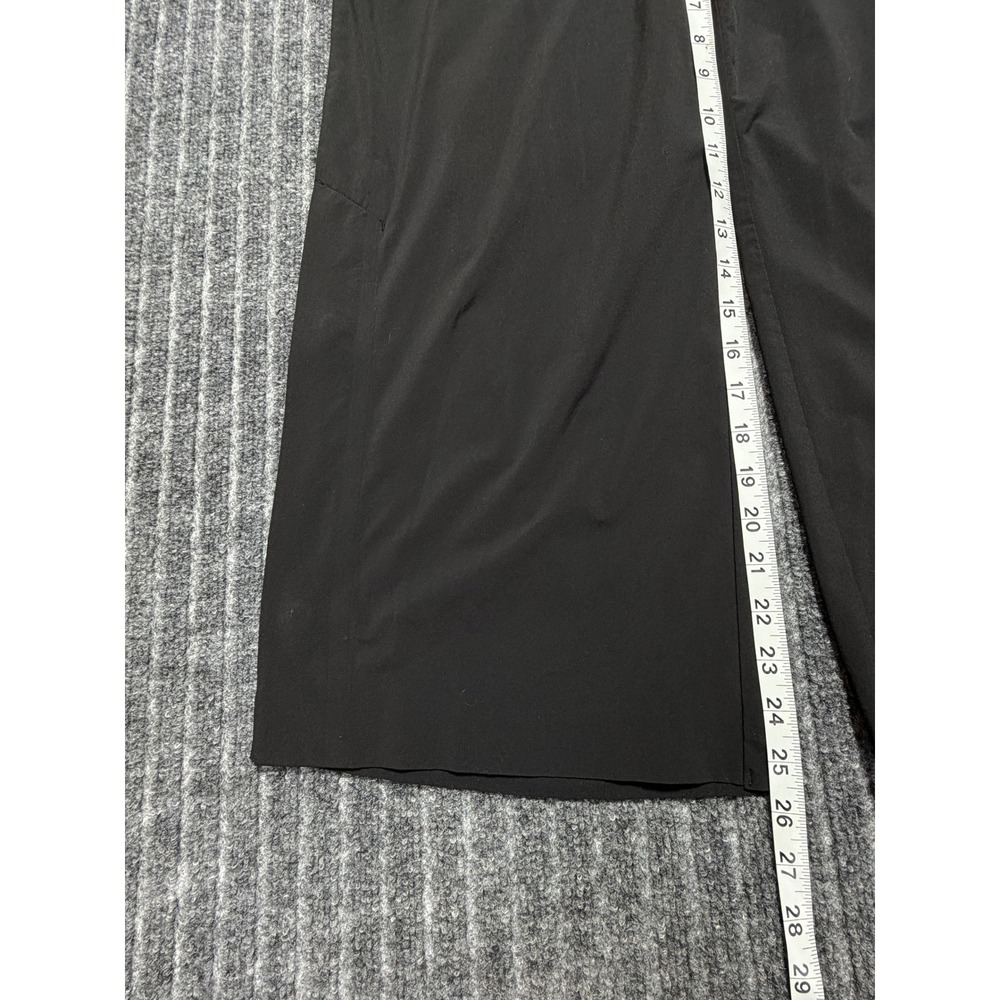Athleta Sculptek Black Wide Leg Tribeca Crop Pant Sz 14 Travel Minimalist Sport - Picture 7 of 7